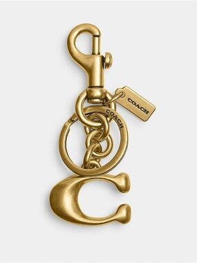 Coach Signature Bag Charm